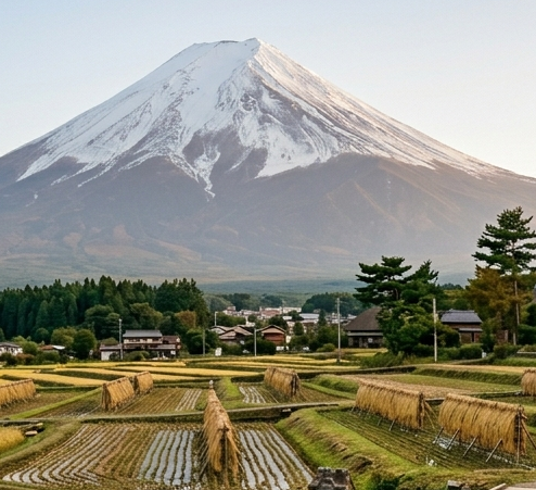 昔ながらの稲作