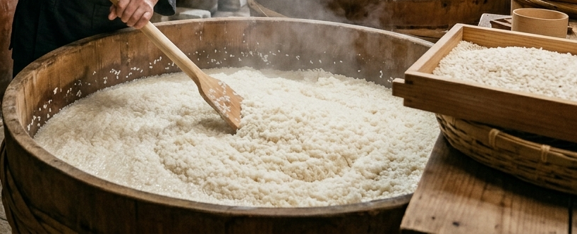お米を生かす製法